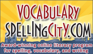 VocabularySpellingCity.com Logo