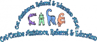 C.A.R.E. aka: Cat/Canine Assistance, Referral & Education Logo